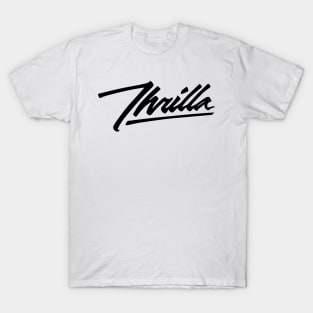 Thrilla Black T-Shirt